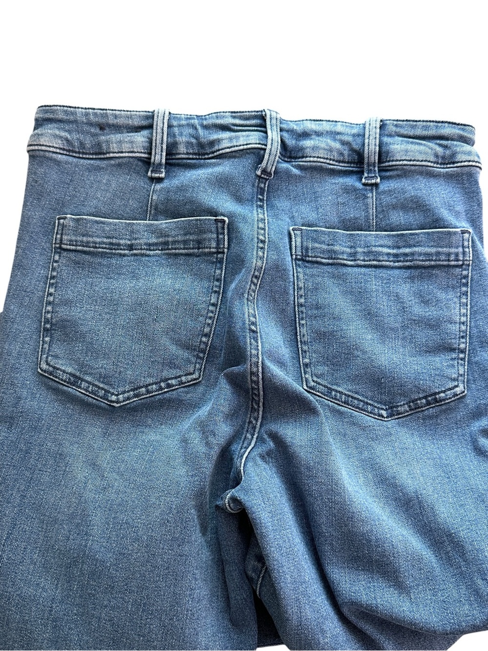GAP high rise denim leggings with button pockets 10/30 - Picture 5 of 6